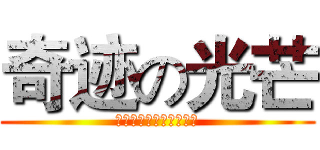 奇迹の光芒 (アヒルが風邪早くいいよ)