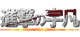 進撃の宇凡 (What The Fuck)
