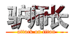 驴师长 (attack on titan)