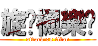 旋✿楓樂™ (attack on titan)