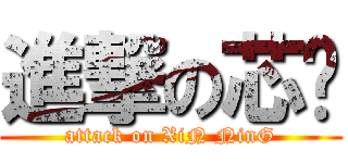 進撃の芯宁 (attack on XiN NinG)