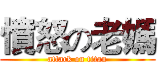 憤怒の老媽 (attack on titan)