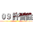 ０９ 許晉銓 ()
