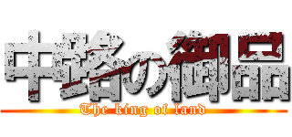 中路の御品 (The king of land)