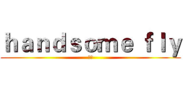ｈａｎｄｓｏｍｅ ｆｌｙ (子源)