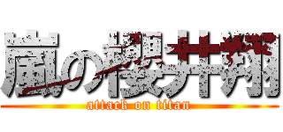 嵐の櫻井翔 (attack on titan)