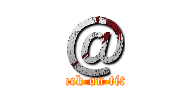 ＠ (attack on titan)