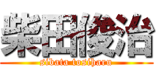 柴田俊治 (sibata tosiharu)