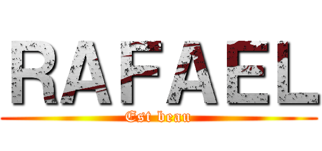 ＲＡＦＡＥＬ (Est beau)