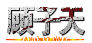 顾子天 (attack on titan)