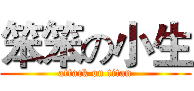 笨笨の小生 (attack on titan)