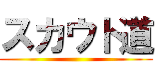 スカウト道 ()