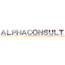 ＡＬＰＨＡＣＯＮＳＵＬＴＩＮＧ (alphaconsulting)