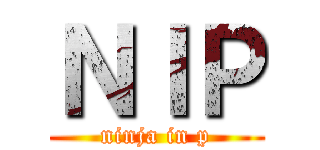ＮＩＰ (ninja in p)