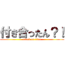 付き合ったん？！ (attack on titan)