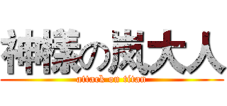 神樣の岚大人 (attack on titan)