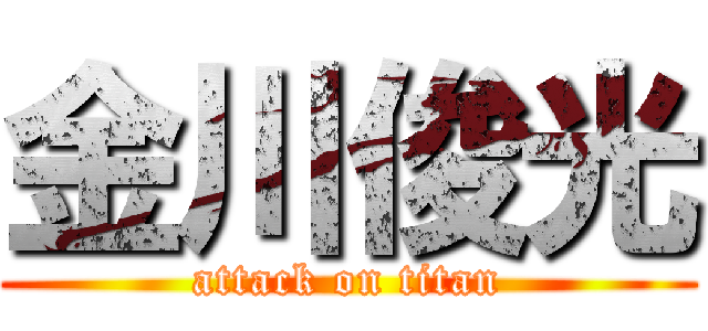 金川俊光 (attack on titan)