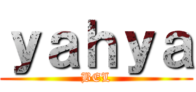 ｙａｈｙａ (BEL)