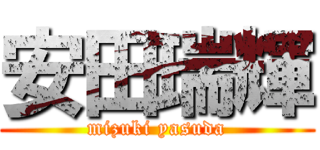 安田瑞輝 (mizuki yasuda)