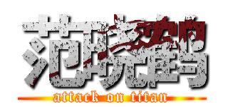 范晓鹤 (attack on titan)