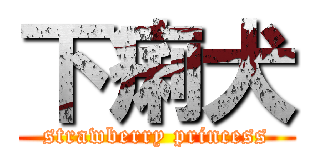 下痢犬 (strawberry princess)