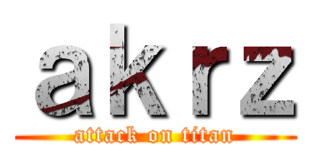 ａｋｒｚ (attack on titan)