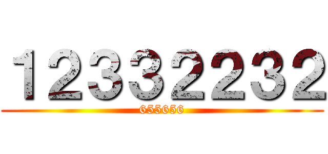 １２３３２２３２ (655656)