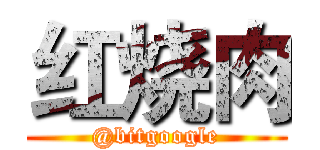 红烧肉 (@bitgoogle)