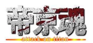 帝京魂 (attack on titan)