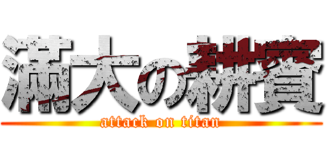 滿大の耕賓 (attack on titan)