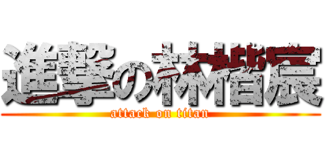 進撃の林楷宸 (attack on titan)