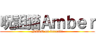 呪詛猫Ａｍｂｅｒ (NIKO on kureaki)