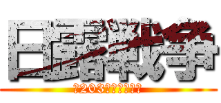 日露戦争 (〜203高地争奪戦〜)