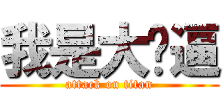 我是大傻逼 (attack on titan)
