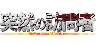 突然の訪問者 (A Sudden Visitor)