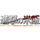 進撃の米飯 (attack on rice)