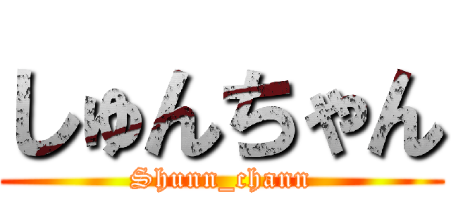 しゅんちゃん (Shunn_chann)
