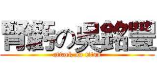 腎虧の吳銘豐 (attack on titan)