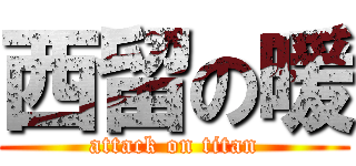 西留の暖 (attack on titan)