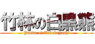 竹林の白黒熊 (Panda of Takebayashi)