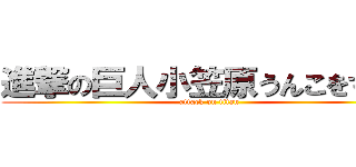 進撃の巨人小笠原うんこをする。 (attack on titan)