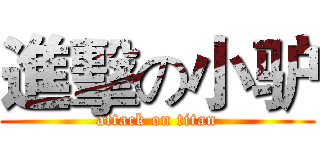 進擊の小驴 (attack on titan)