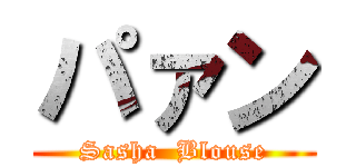 パァン (Sasha  Blouse)