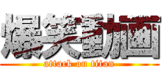 爆笑動画 (attack on titan)