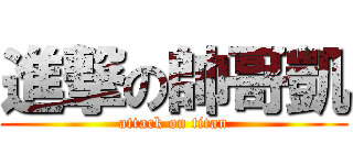 進撃の帥哥凱 (attack on titan)