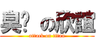 臭腳 の欣誼 (attack on titan)