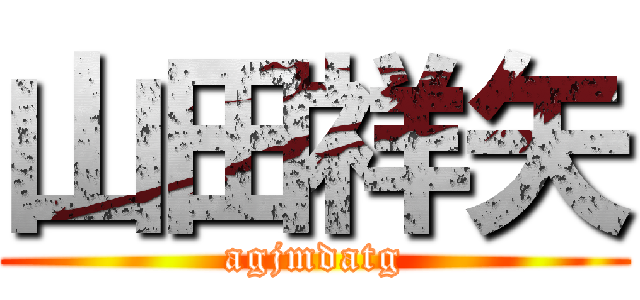 山田祥矢 (agjmdatg)