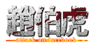 趙伯虎 (attack on facebook)