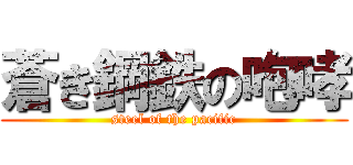 蒼き鋼鉄の咆哮 (steel of the pacific)