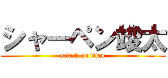 シャーペン竣太 (attack on titan)